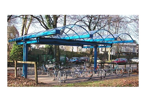 Fahrradüberdachung Parkbad Gelderland, Geldern