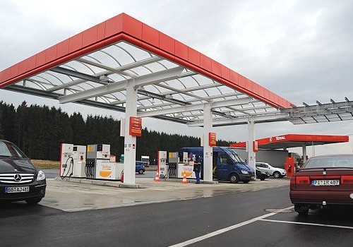 Tankstellenüberdachungen 24-Total-Autohof